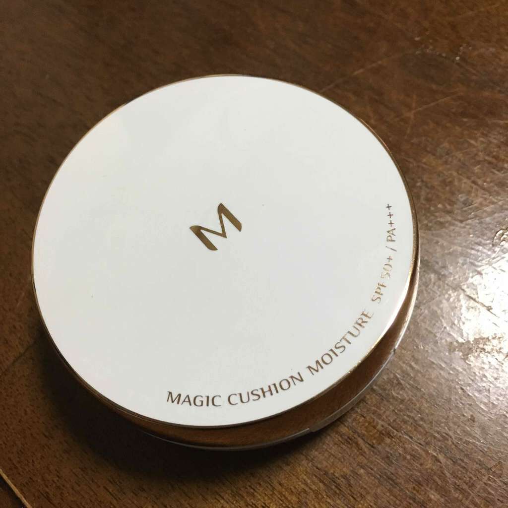 M クッション ファンデーション(モイスチャー)/MISSHA/クッションファンデーションを使ったクチコミ(1枚目)