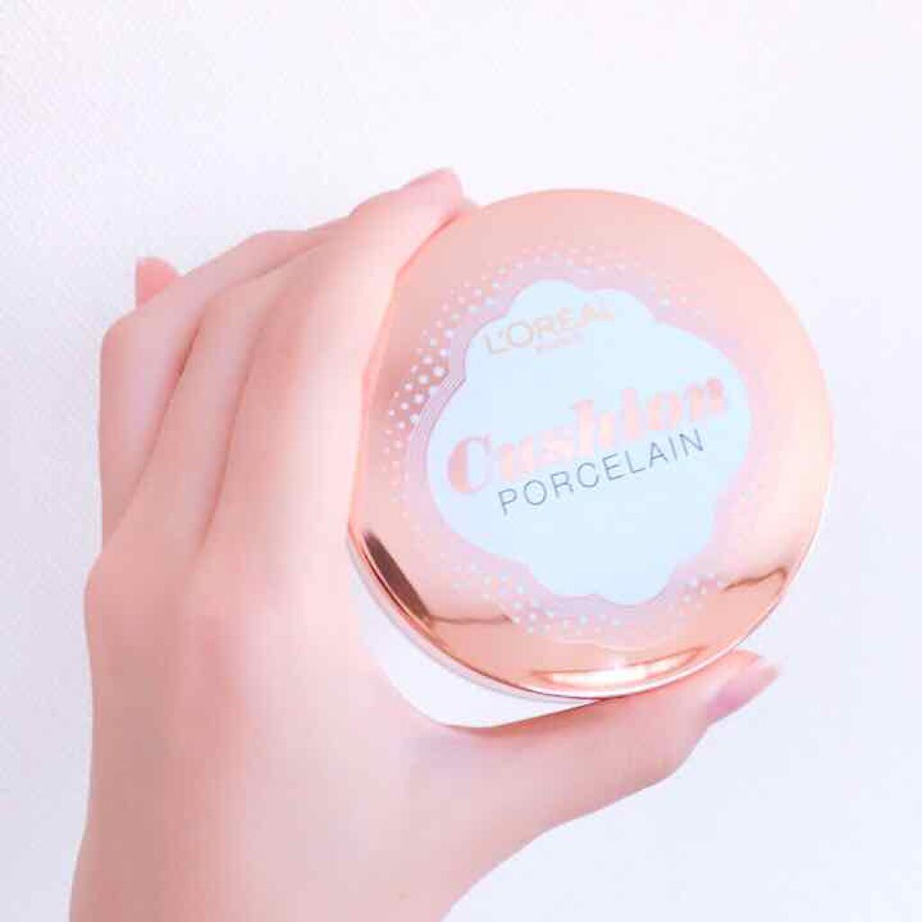 ルーセントマジック クッションポーセリン/ロレアル パリ/クッションファンデーションを使ったクチコミ（1枚目）