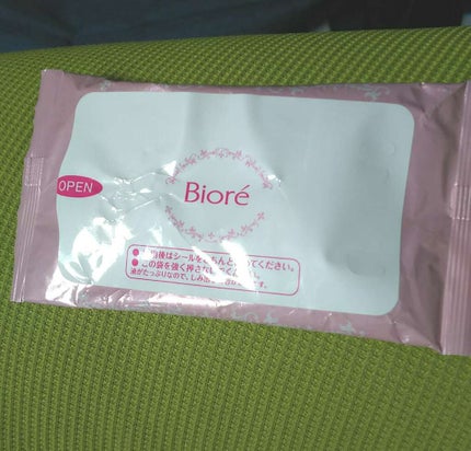 メイク落とし ふくだけコットン うるおいリッチ/ビオレ/クレンジングシートを使ったクチコミ(2枚目)