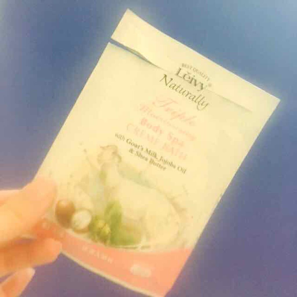 レイヴィー クリームバス ゴートミルク 1000ml/Leivy/保湿系入浴剤を使ったクチコミ（1枚目）