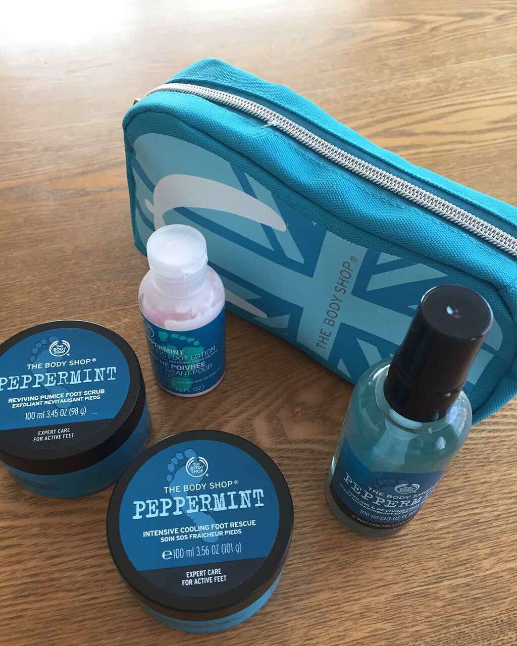 ペパーミントフットケアキット 2017/THE BODY SHOP/その他キットセットを使ったクチコミ（1枚目）