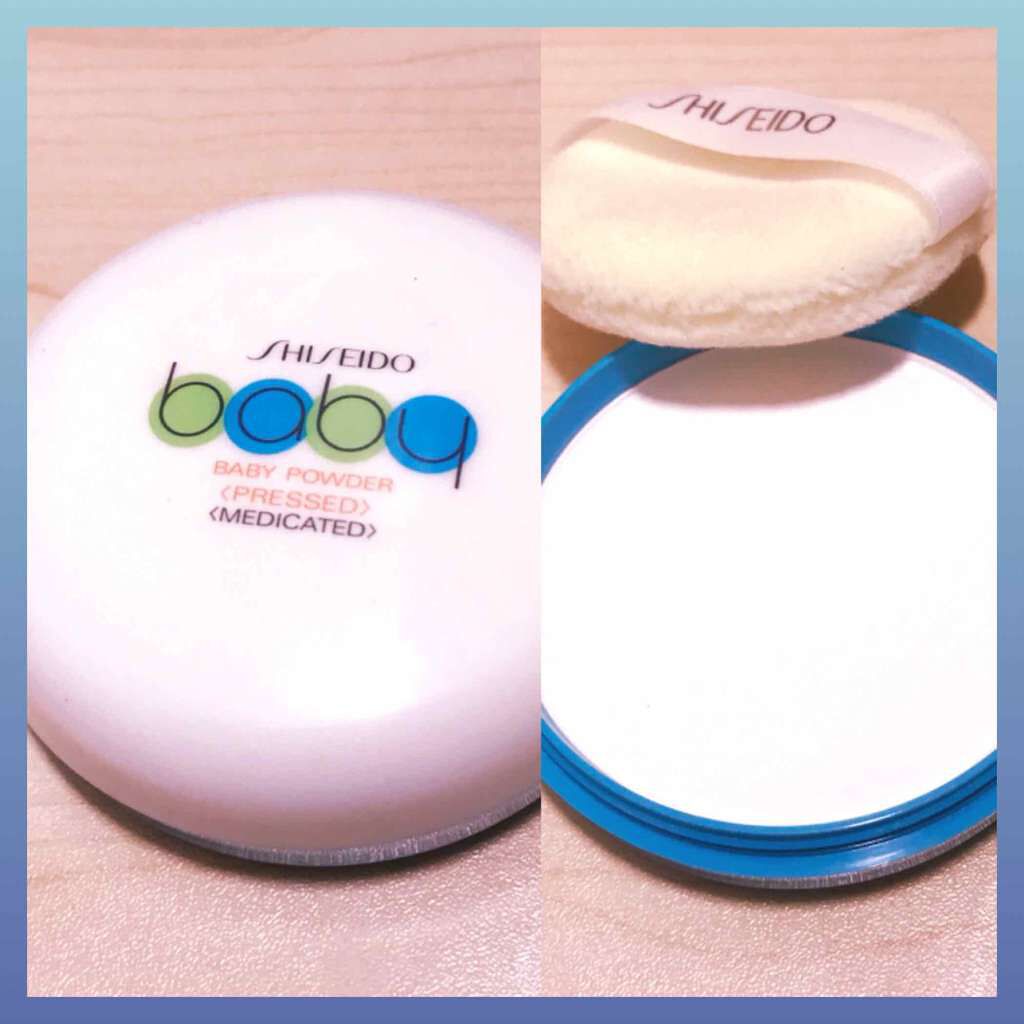 資生堂ベビーパウダー(プレスド)/ベビー/ボディパウダーを使ったクチコミ(1枚目)