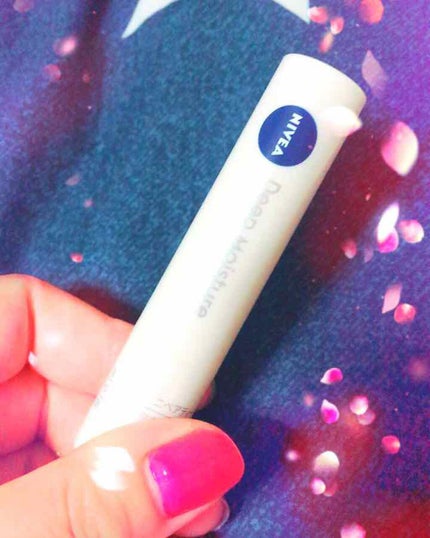 ニベア ディープモイスチャーリップ/ニベア/リップクリームを使ったクチコミ(1枚目)