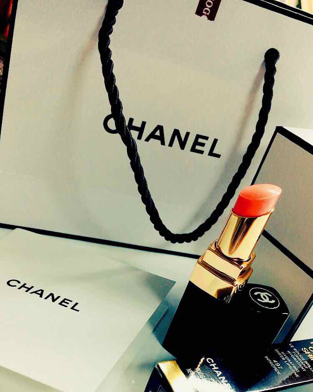 ルージュ ココ シャイン/CHANEL/口紅を使ったクチコミ（1枚目）