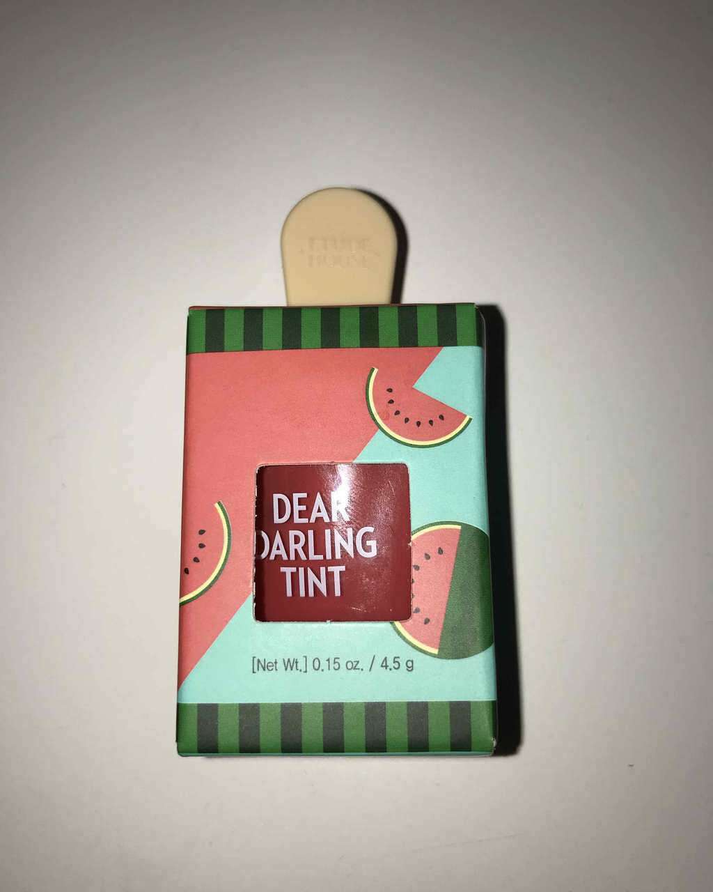 ディアダーリン ウォータージェルティント （アイスティント）/ETUDE/口紅を使ったクチコミ（1枚目）