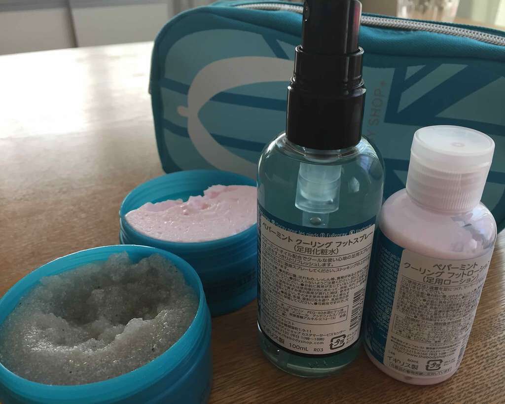 ペパーミントフットケアキット 2017/THE BODY SHOP/その他キットセットを使ったクチコミ（2枚目）