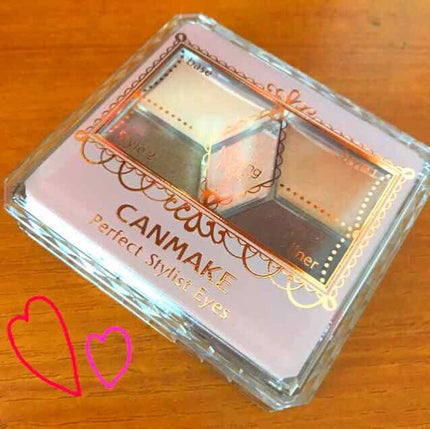 【旧品】パーフェクトスタイリストアイズ/キャンメイク/アイシャドウパレットを使ったクチコミ(1枚目)