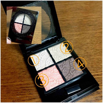 グロッシーリッチ アイズ/Visée/アイシャドウパレットを使ったクチコミ(2枚目)