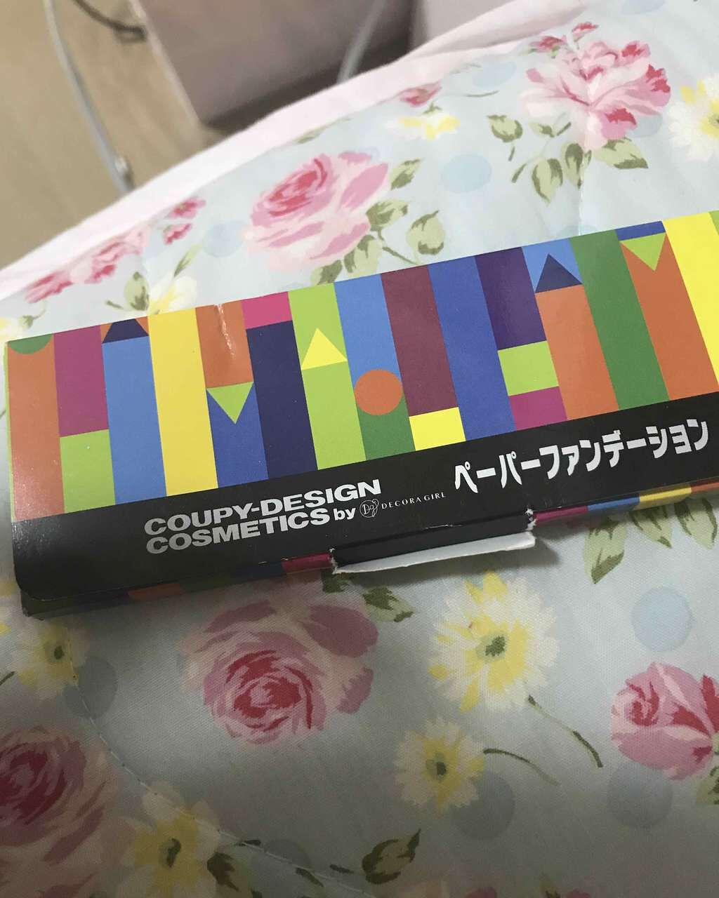 クーピー柄ペーパーファンデーション/デコラガール/あぶらとり紙を使ったクチコミ(1枚目)