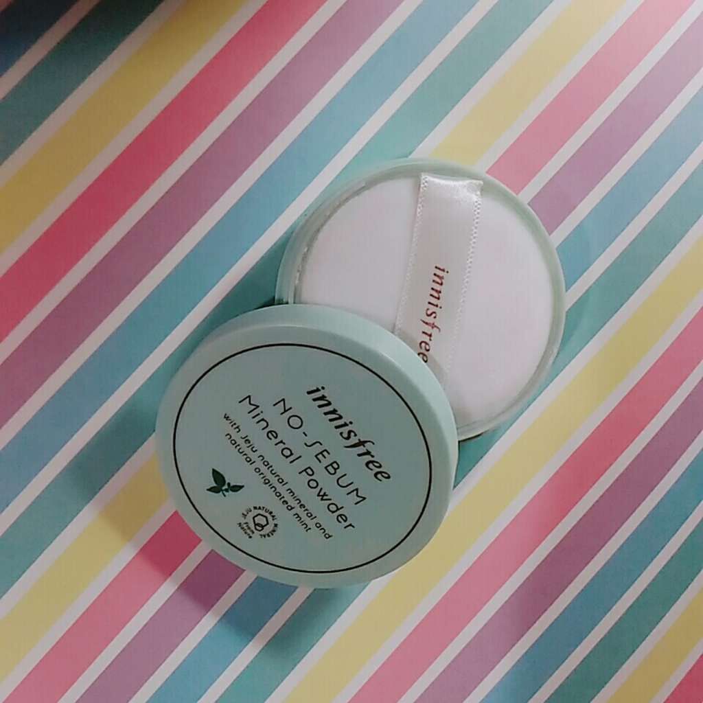 ノーセバム ミネラルパウダー/innisfree/ルースパウダーを使ったクチコミ（1枚目）