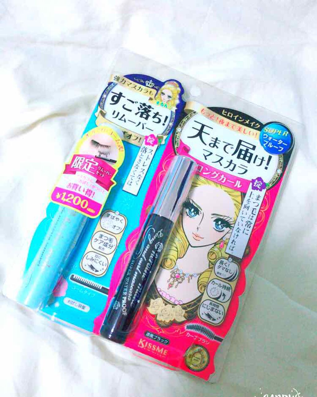 ロング＆カールマスカラ スーパーWP/ヒロインメイク/マスカラを使ったクチコミ（1枚目）