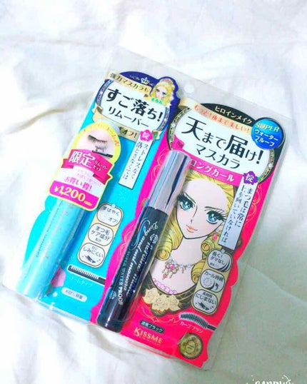 ロング&カールマスカラ スーパーWP/ヒロインメイク/マスカラを使ったクチコミ(1枚目)