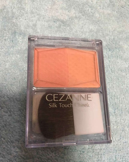 シルクタッチチーク/CEZANNE/パウダーチークを使ったクチコミ(1枚目)