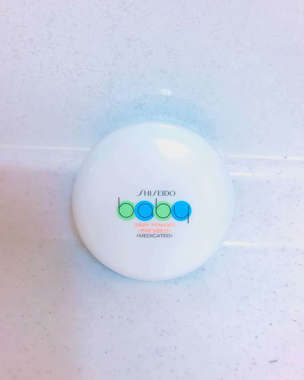 資生堂ベビーパウダー(プレスド)/ベビー/ボディパウダーを使ったクチコミ(1枚目)