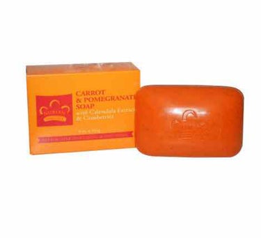 Carrot&Pomegranate Soap with Calendula Extract&Cranberries/NUBIANHERITAGE(ヌビアンヘリテージ)/ボディ石鹸を使ったクチコミ（1枚目）