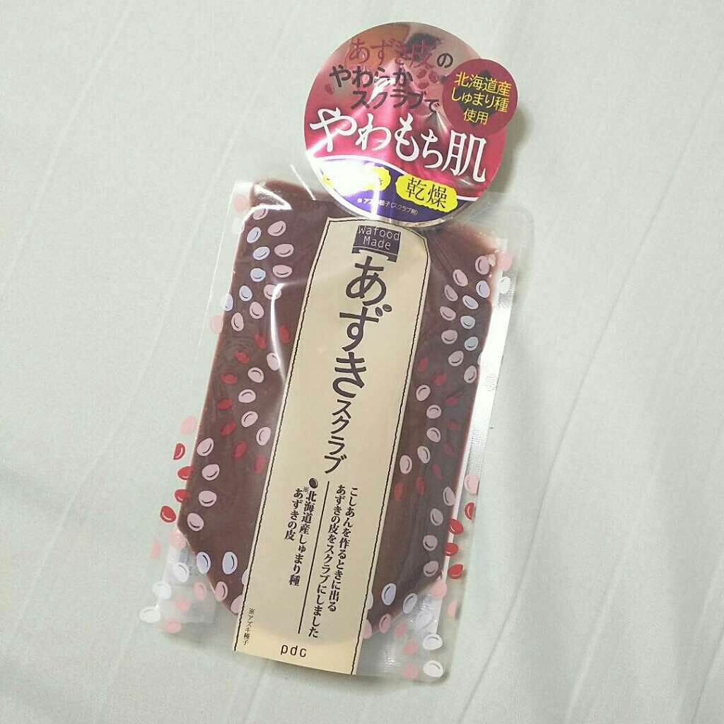 ワフードメイド あずきスクラブ/pdc/スクラブ・ゴマージュを使ったクチコミ(1枚目)