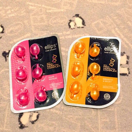 ヘアーオイル【トリートメント】/ellips/ヘアオイルを使ったクチコミ(1枚目)