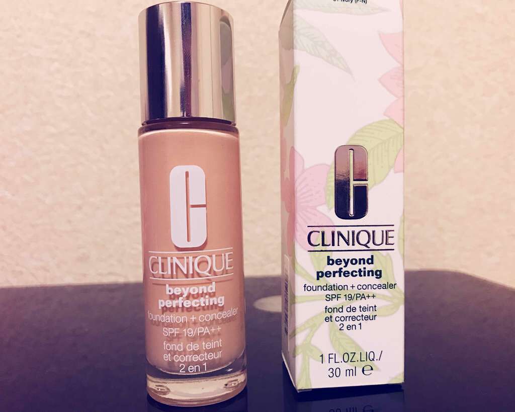 ビヨンド パーフェクティング ファンデーション 19/CLINIQUE/リキッドファンデーションを使ったクチコミ（1枚目）