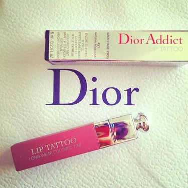 【旧】ディオール アディクト リップ ティント/Dior/リップグロスを使ったクチコミ（1枚目）