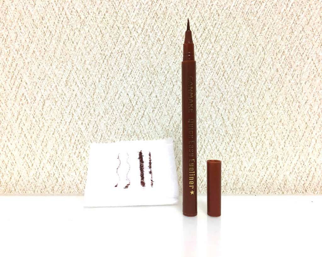 クイックイージーアイライナー/キャンメイク/リキッドアイライナーを使ったクチコミ（2枚目）