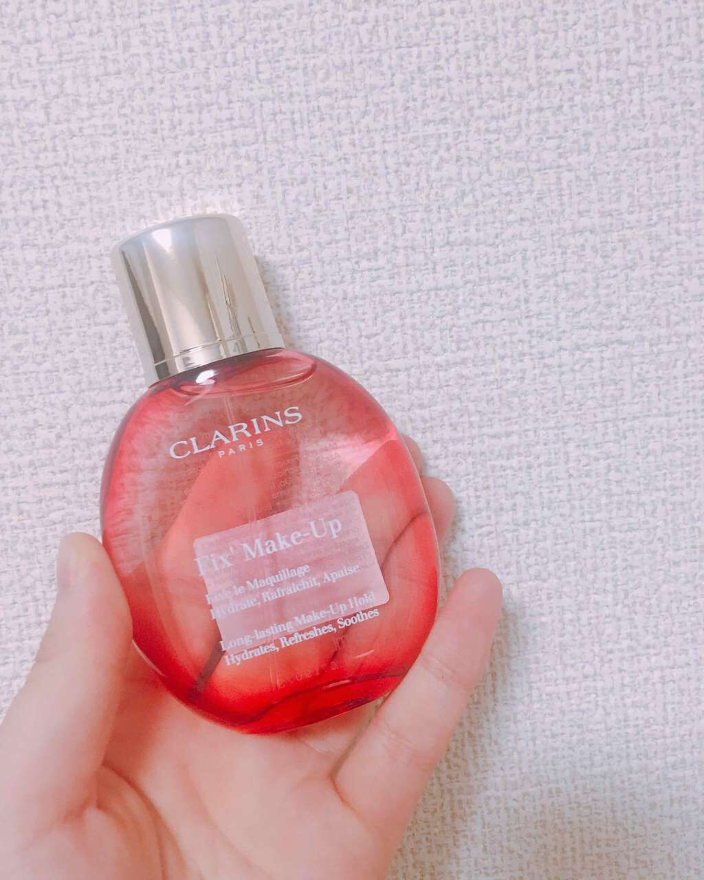 フィックス メイクアップ/CLARINS/ミスト状化粧水を使ったクチコミ（1枚目）