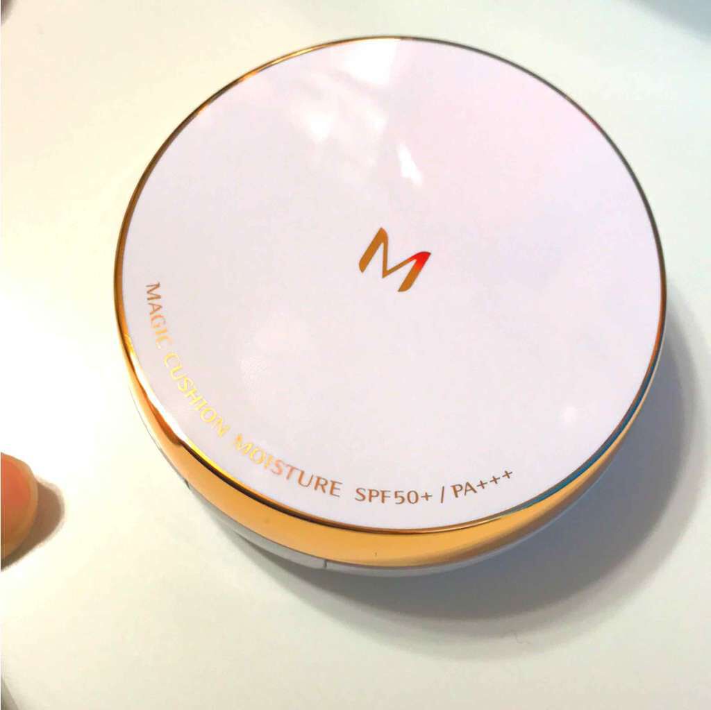 M クッション ファンデーション(モイスチャー)/MISSHA/クッションファンデーションを使ったクチコミ(1枚目)