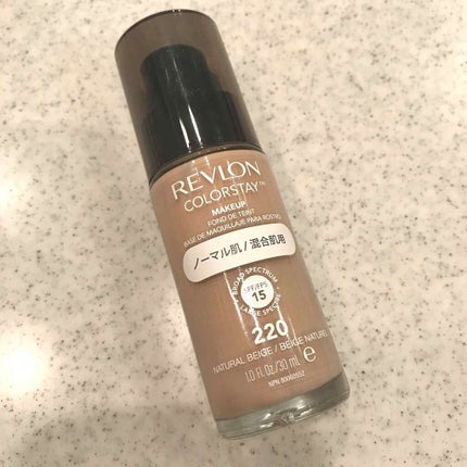 カラーステイ メイクアップ/REVLON/リキッドファンデーションを使ったクチコミ(1枚目)