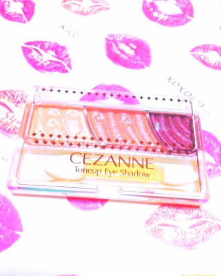 トーンアップアイシャドウ/CEZANNE/アイシャドウパレットを使ったクチコミ(1枚目)
