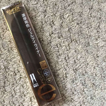 カラーラスティング ジェルライナー/excel/ジェルアイライナーを使ったクチコミ(1枚目)