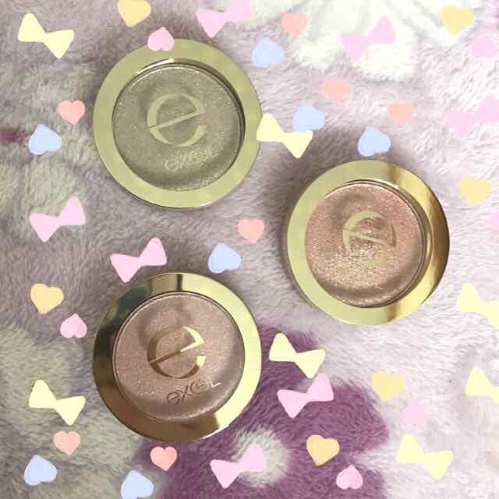 シャイニーシャドウ N/excel/単色アイシャドウを使ったクチコミ（1枚目）