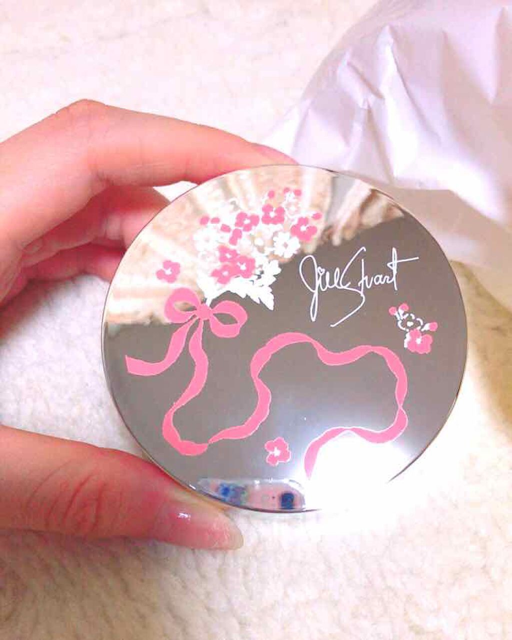 ピュアエッセンス クッションコンパクト/JILL STUART/クッションファンデーションを使ったクチコミ(1枚目)