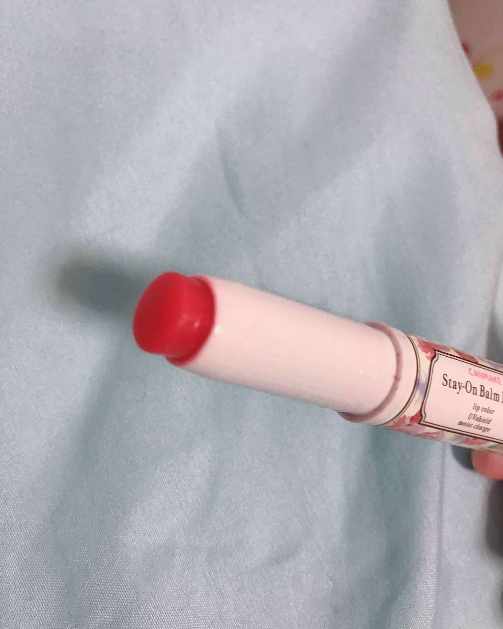 ステイオンバームルージュ/キャンメイク/口紅を使ったクチコミ(2枚目)