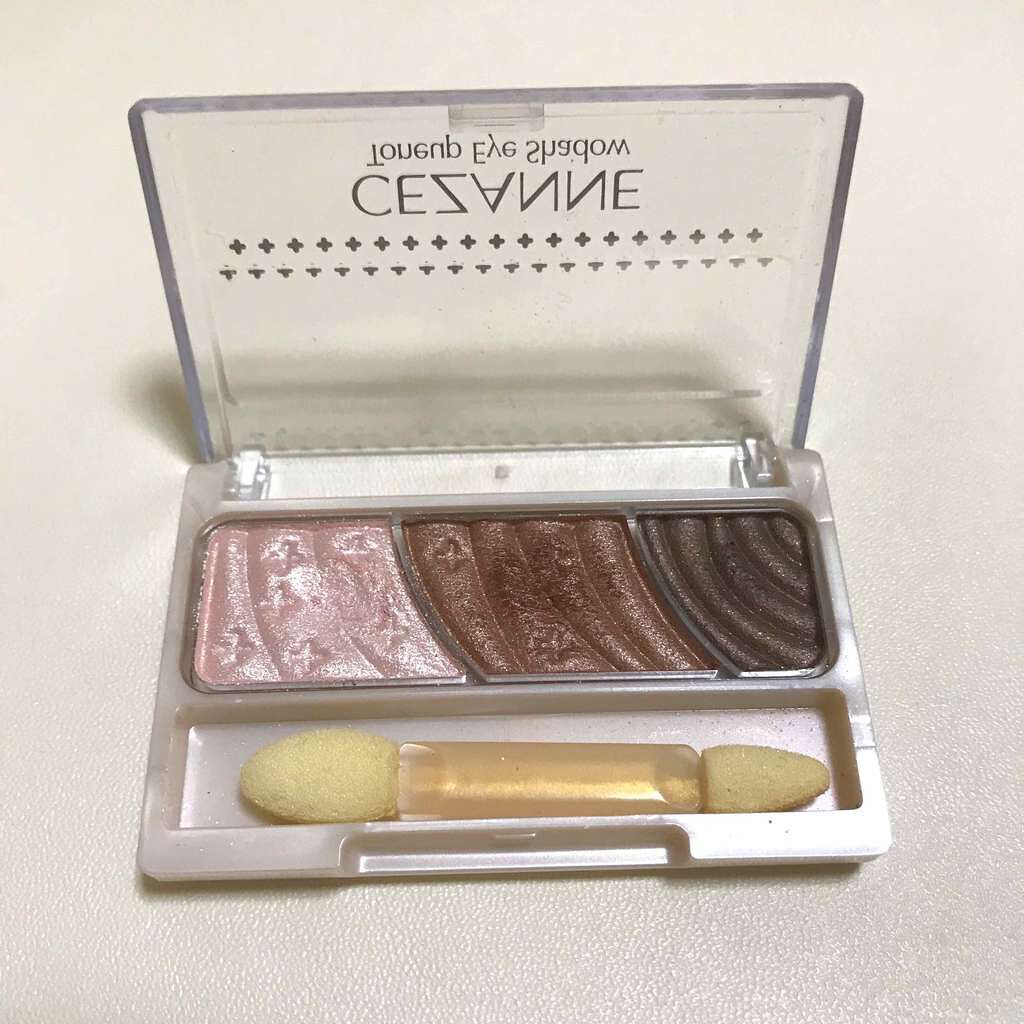 トーンアップアイシャドウ/CEZANNE/アイシャドウパレットを使ったクチコミ(1枚目)