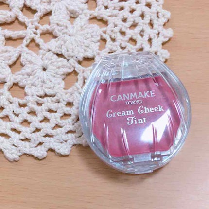 クリームチーク ティント/キャンメイク/ジェル・クリームチークを使ったクチコミ(1枚目)