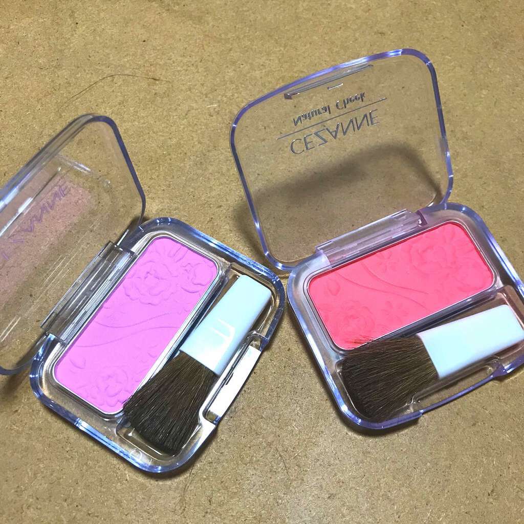 ナチュラル チークN/CEZANNE/パウダーチークを使ったクチコミ(1枚目)