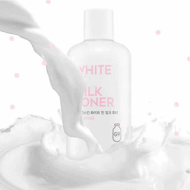 White In Milk Toner/G9SKIN/化粧水を使ったクチコミ（2枚目）