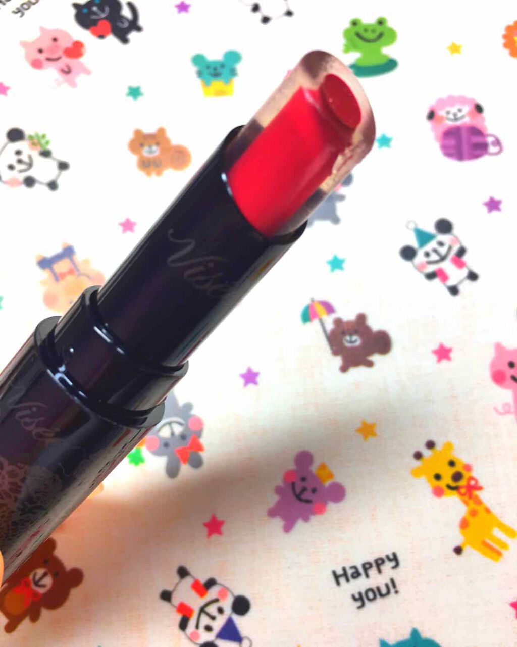 クリスタルデュオ リップスティック/Visée/口紅を使ったクチコミ（2枚目）