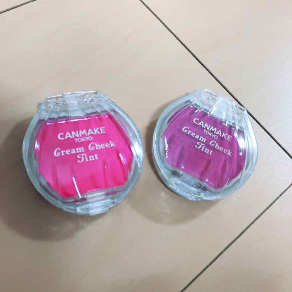 クリームチーク ティント/キャンメイク/ジェル・クリームチークを使ったクチコミ(1枚目)