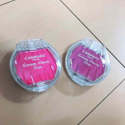 クリームチーク ティント/キャンメイク/ジェル・クリームチークを使ったクチコミ(1枚目)
