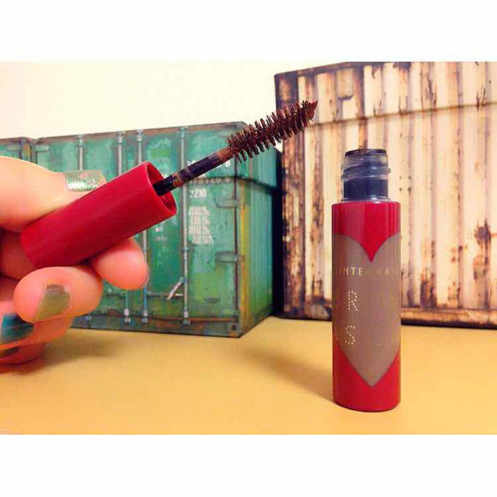 ニュアンスアイブローマスカラ/インテグレート/眉マスカラを使ったクチコミ(1枚目)