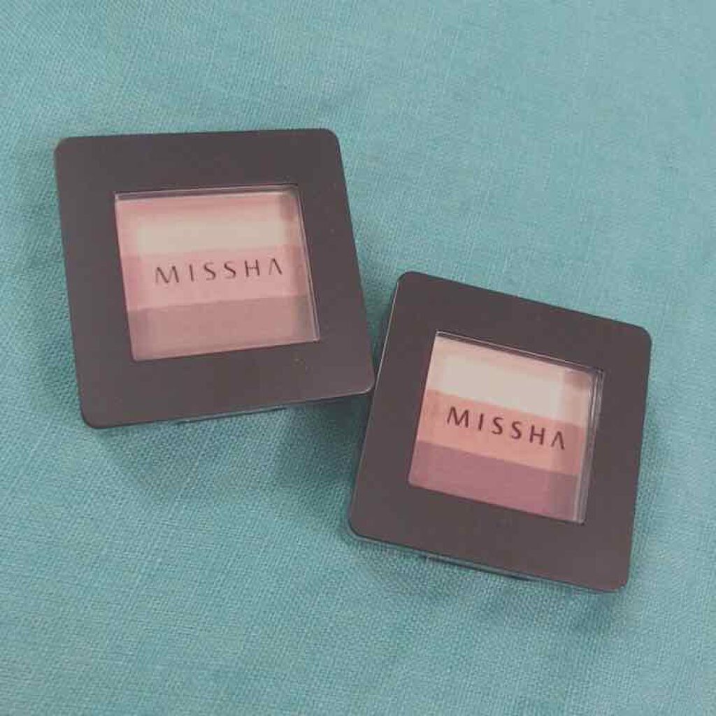 トリプルシャドウ/MISSHA/アイシャドウパレットを使ったクチコミ(1枚目)