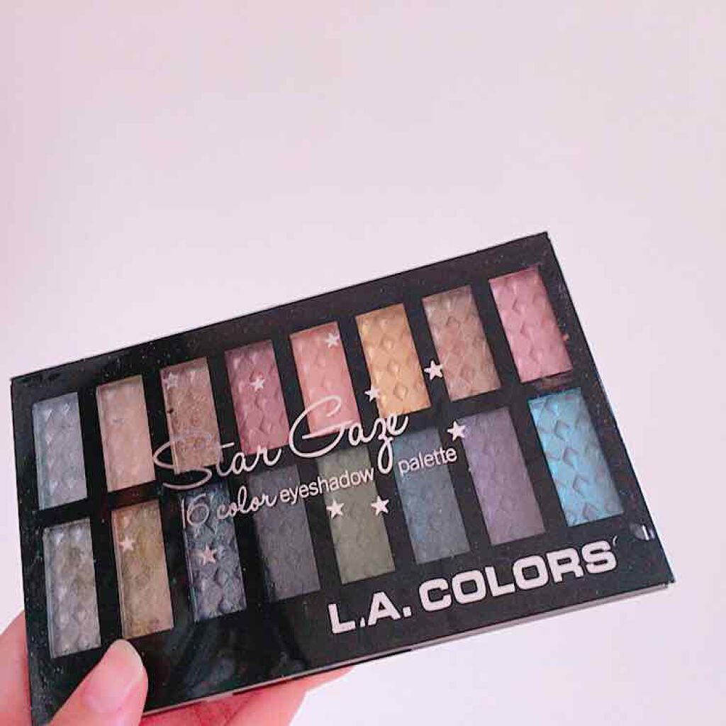 30カラーアイシャドーパレット/L.A.COLORS/アイシャドウパレットを使ったクチコミ(1枚目)