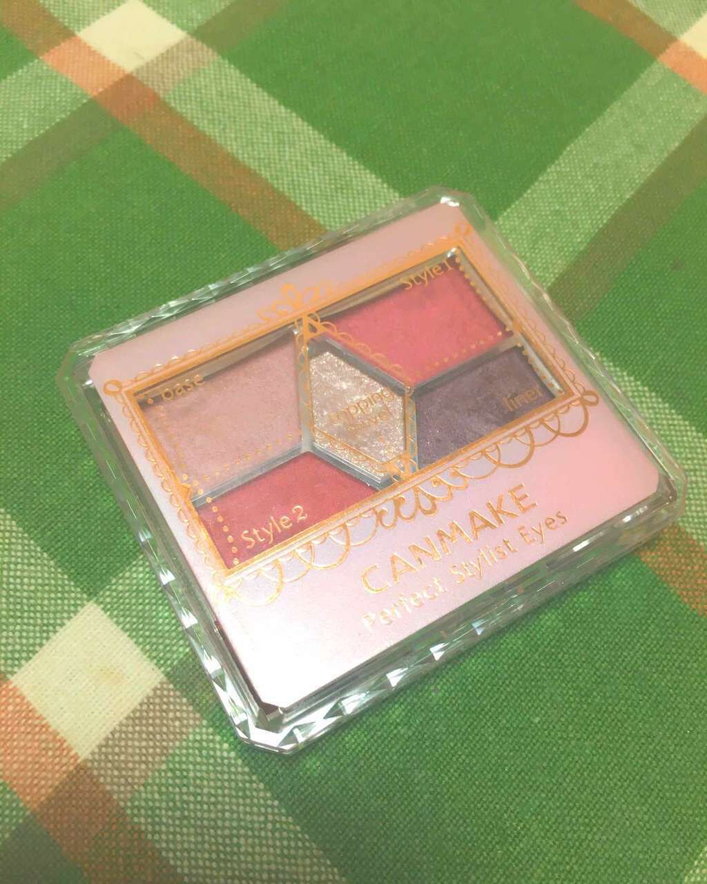 【旧品】パーフェクトスタイリストアイズ/キャンメイク/アイシャドウパレットを使ったクチコミ(1枚目)