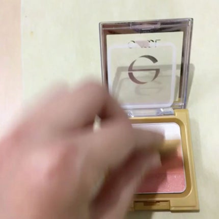 グラデーションチーク N/excel/パウダーチークの動画クチコミ5つ目