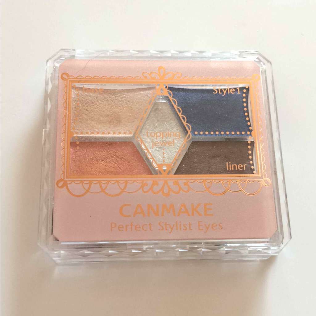 【旧品】パーフェクトスタイリストアイズ/キャンメイク/アイシャドウパレットを使ったクチコミ（1枚目）