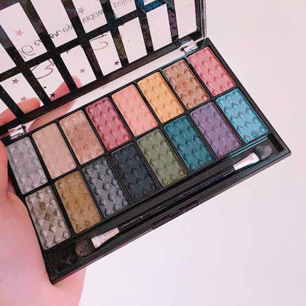 30カラーアイシャドーパレット/L.A.COLORS/アイシャドウパレットを使ったクチコミ(2枚目)