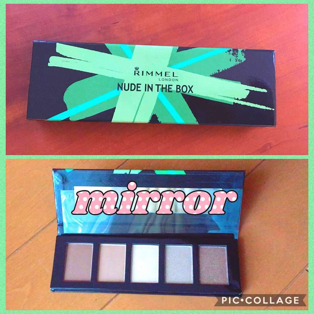 ヌードインザボックス/リンメル ロンドン/アイシャドウパレットを使ったクチコミ(1枚目)