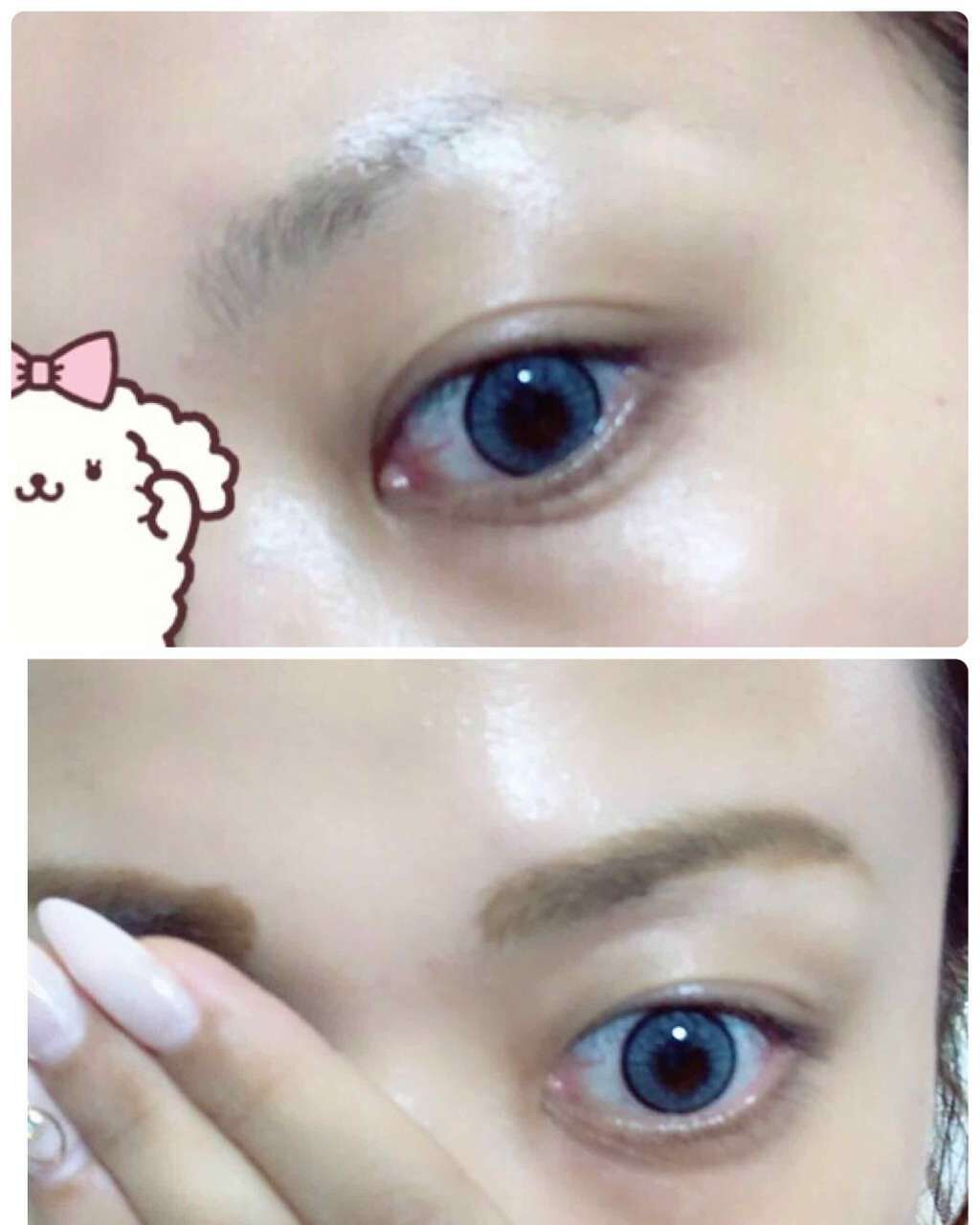 ファッションブロウ パウダーチップ/MAYBELLINE NEW YORK/パウダーアイブロウを使ったクチコミ(2枚目)