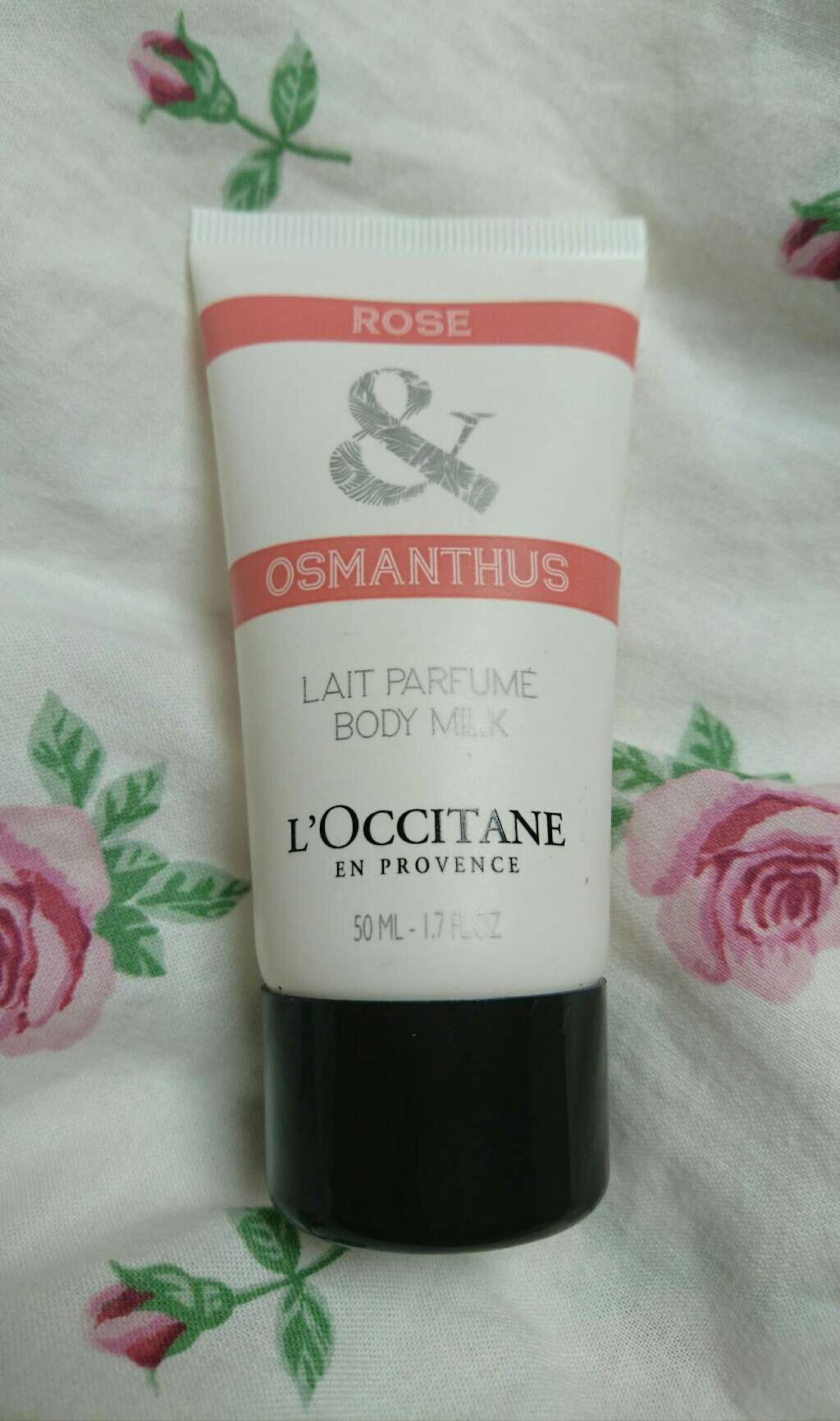 ローズ＆オスマンサス ボディミルク/L'OCCITANE/ボディミルクを使ったクチコミ（1枚目）