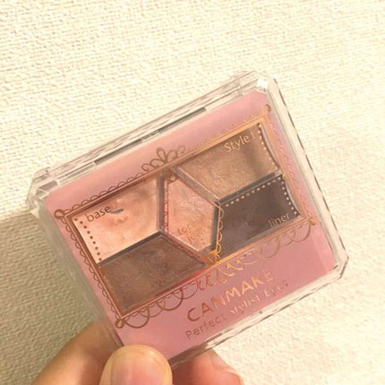 【旧品】パーフェクトスタイリストアイズ/キャンメイク/アイシャドウパレットを使ったクチコミ(1枚目)